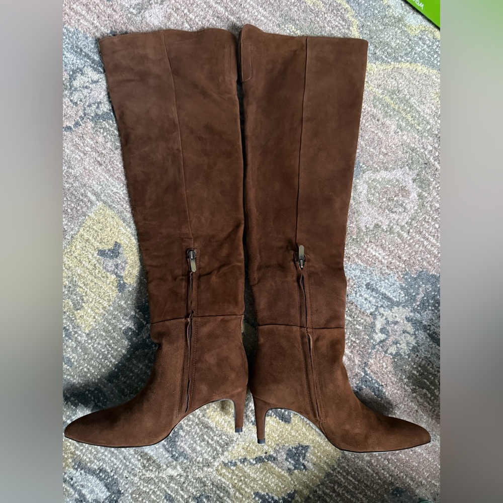 Sam Edelman Ursula Suede Thigh High Boots - Picture 8 of 9